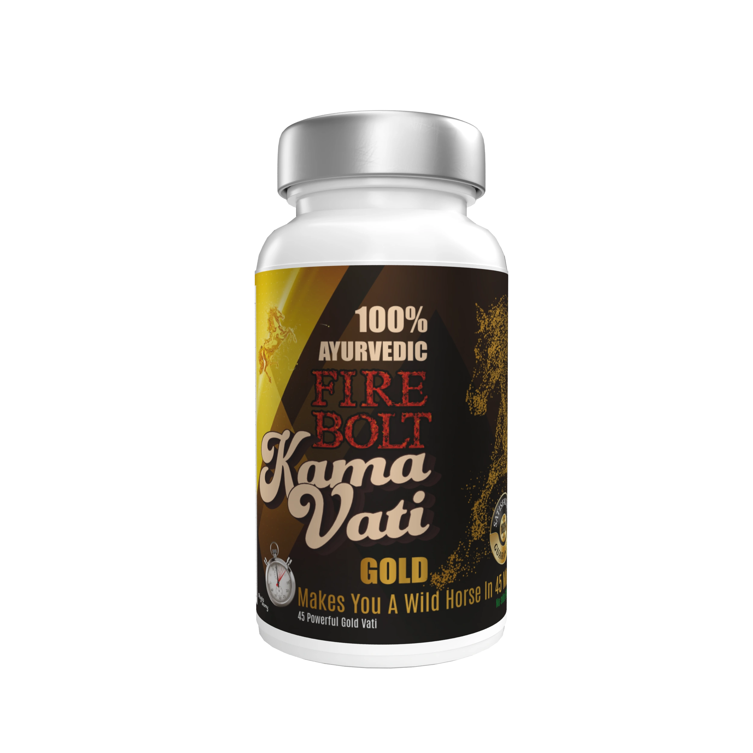 Kama Vati GOLD (FIRE BOLT) (45 Tablet) 80 Pcs.- Cobra (SP1542)